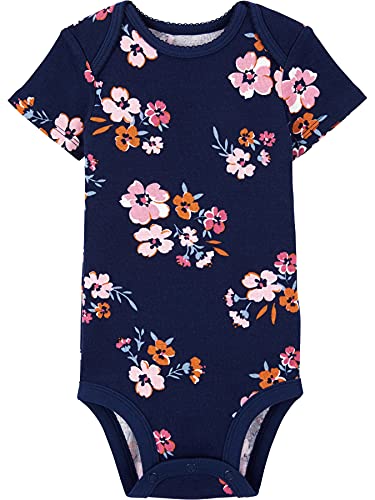 Carter's Baby Girls' 6-Pack Bodysuits, 12 Months