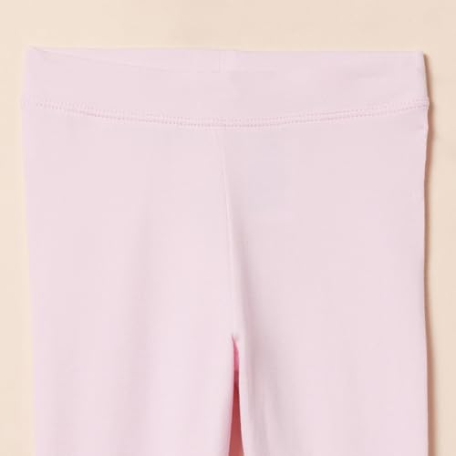 Girls' Leggings 3-Pack: Black, Grey, Light Pink