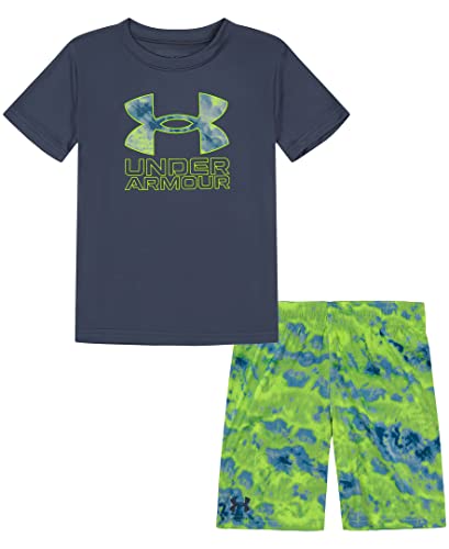 Under Armour Boys Lightweight Tee and Shorts Set