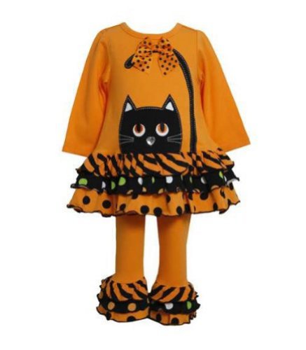 Bonnie Jean Girls Halloween Cat Set