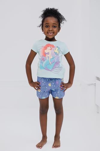 Ariel T-Shirt and Chambray Shorts Set for Girls