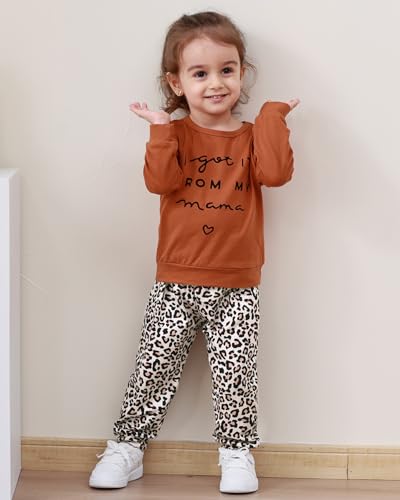 Toddler Girl Fall/Winter Outfit Set, 2 Pieces