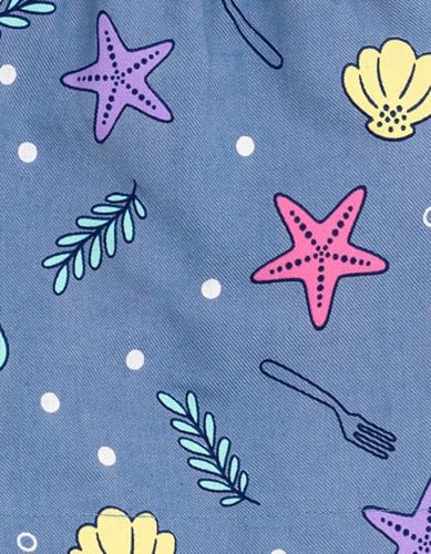 Ariel T-Shirt and Chambray Shorts Set for Girls