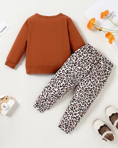 Toddler Girl Fall/Winter Outfit Set, 2 Pieces