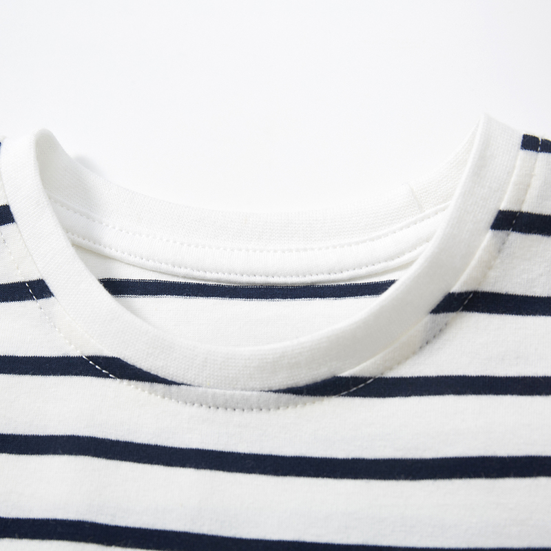 Little Maven Summer Striped Tee for Girls