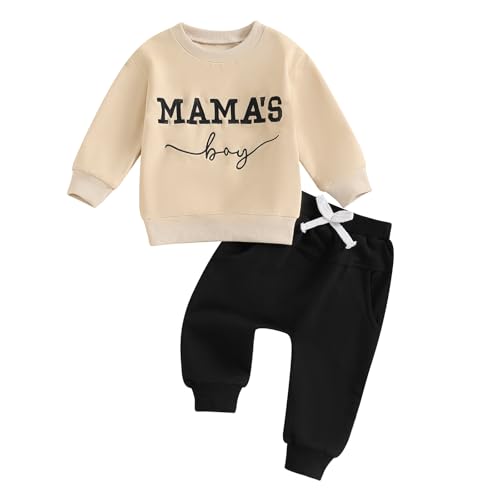 Mama's Boy Fall Outfit Set