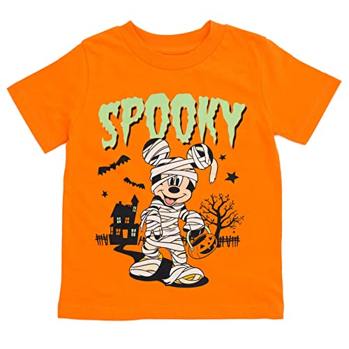 Disney Mickey Mouse Halloween Toddler T-Shirt - Orange