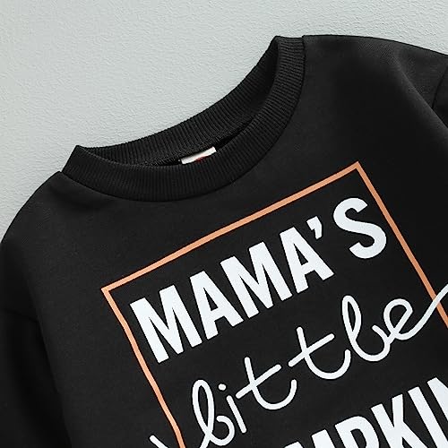 Pumpkin Outfit: Sweatshirt & Pants Set