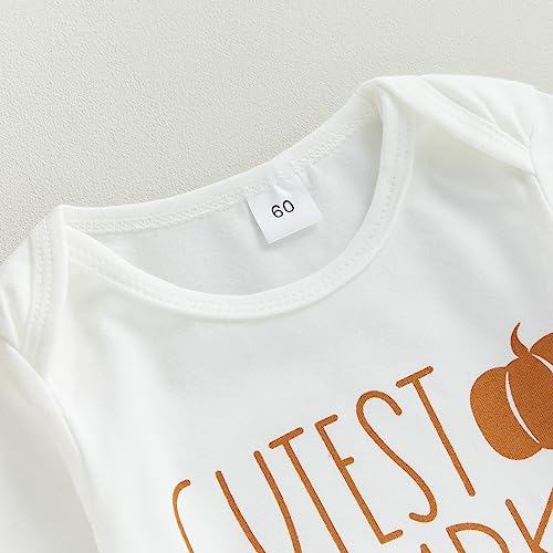 Cutest Pumpkin Baby Boy Halloween Outfit Set