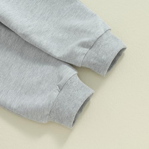 Toddler Boy's Cozy Letter Print Outfit Set