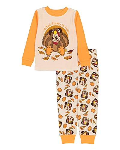 Mickey Mouse 2-Piece Pajamas for Boys, 4T