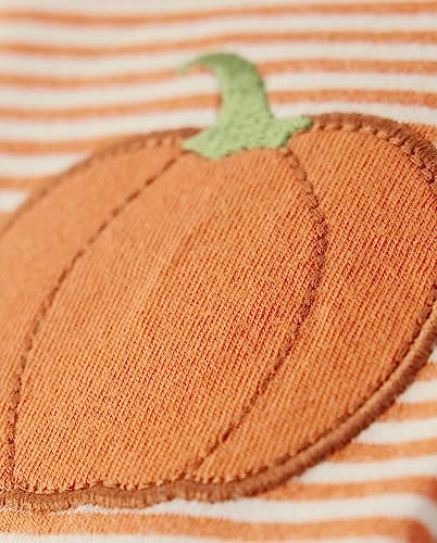 Pumpkin Stripes Leggings for Girls and Toddlers