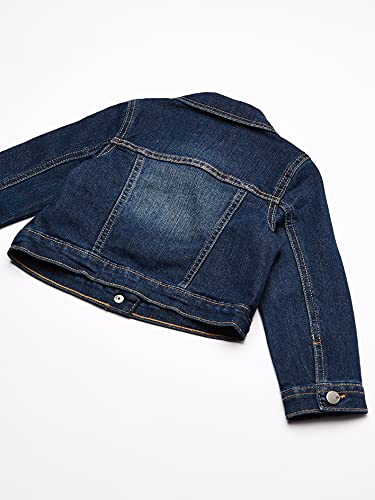 Children's Place Baby Girls' Denim Jacket, China Blue