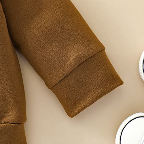 Dad's Little Dude Baby Pullover Sweatshirt