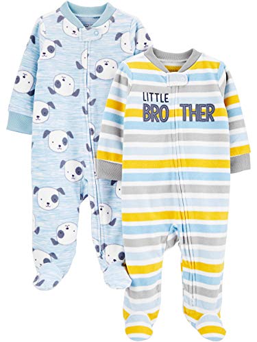 Carter's Baby Boys' Fleece Sleep & Play Set