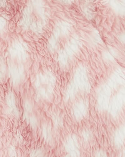 Carter's Pink Leopard Hooded Jacket for Baby Girls