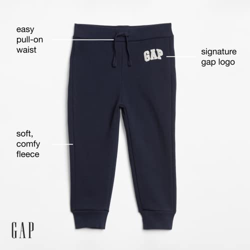 GAP Baby Boys' Logo Joggers - Light Grey