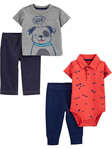 Carter's Baby Boys' 4-Piece Bodysuit Set