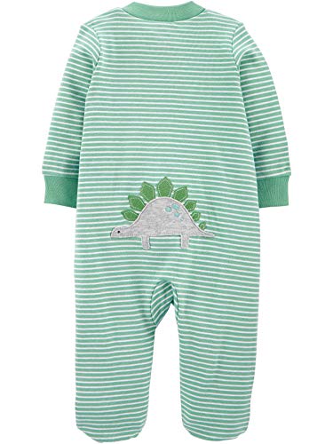 Carter's Baby Boys' Dinosaur & Stripe Sleepers 0-3M