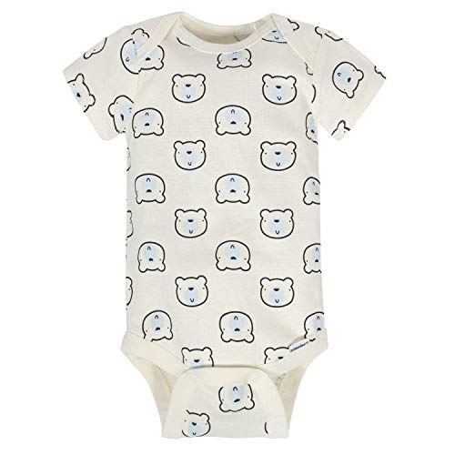 Baby Boy's 8-Pack Bear Short Sleeve Bodysuits