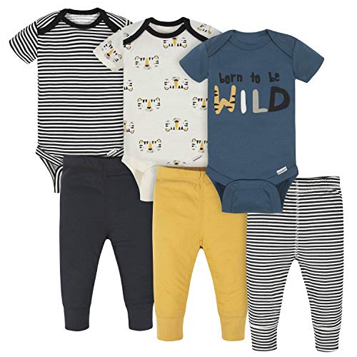Unisex Baby Onesies and Pants Outfit Bundle
