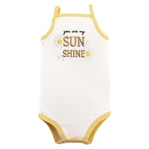 Daisy Sleeveless Cotton Bodysuit for Infants