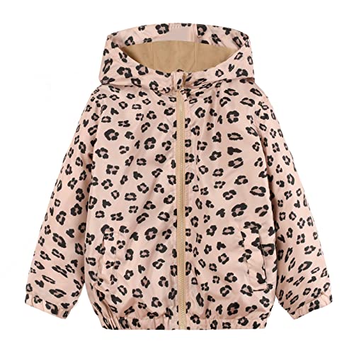 JOYSON Girls Waterproof Rain Jacket with Hood