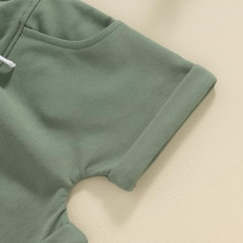 Summer Outfit Set for Boys - Beige