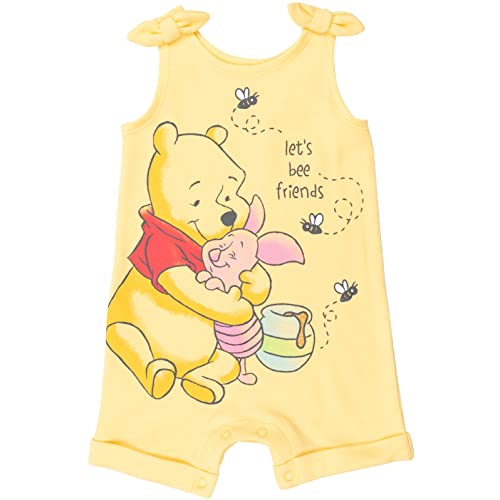 Winnie the Pooh Baby Girls Romper & Headband