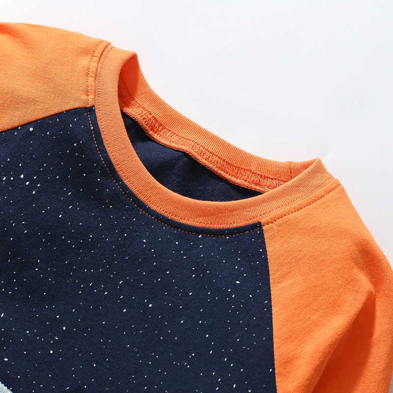 Cute Cartoon Space T-Shirts for Kids