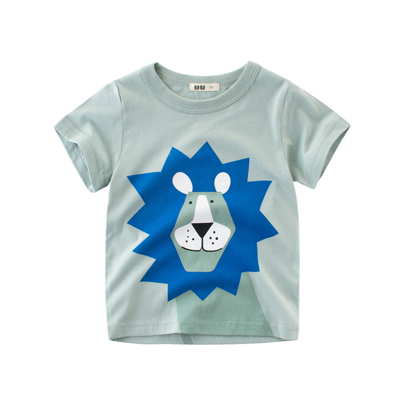 Summer Cartoon T-Shirts for Boys Ages 2-9