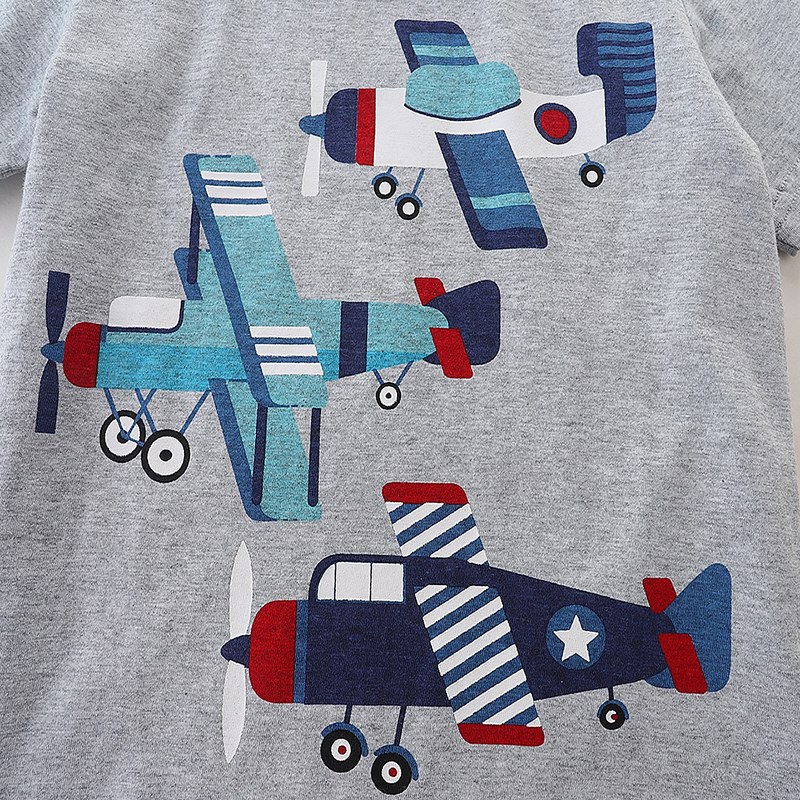 Helicopter T-Shirt for Baby Boys 2-7 Years