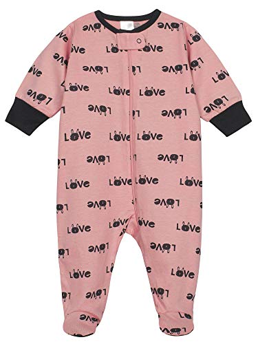 Baby Girls' 4-Pack Bunny Sleep 'N Play Footies