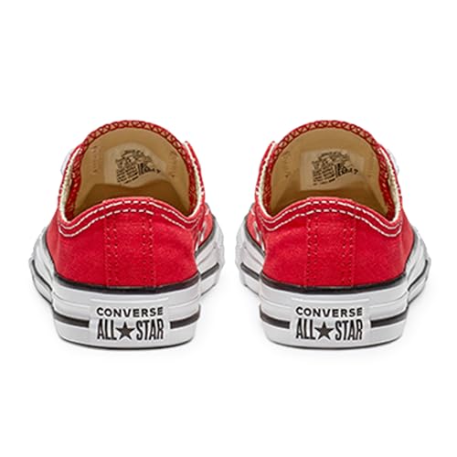 Red Converse Chuck Taylor Low Top Sneakers for Kids