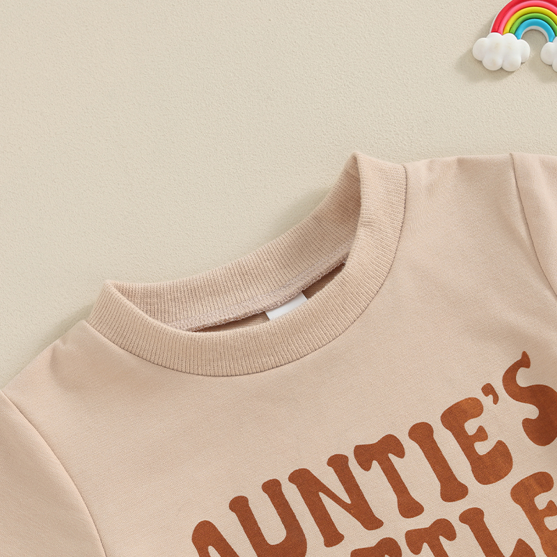 Girl Summer Outfit Set - T-Shirt & Shorts