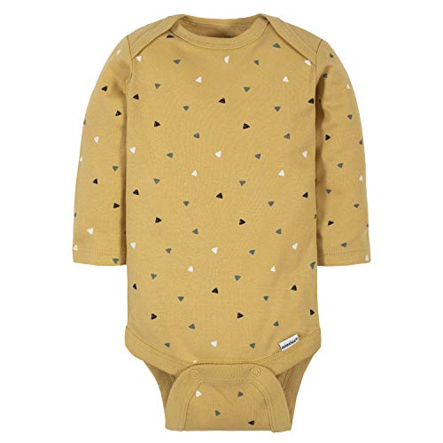 Gerber Baby Boys' 6-Pack Tiger Long-Sleeve Bodysuits