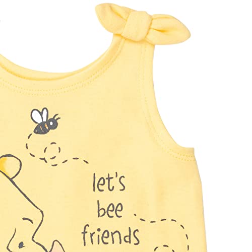 Winnie the Pooh Baby Girls Romper & Headband