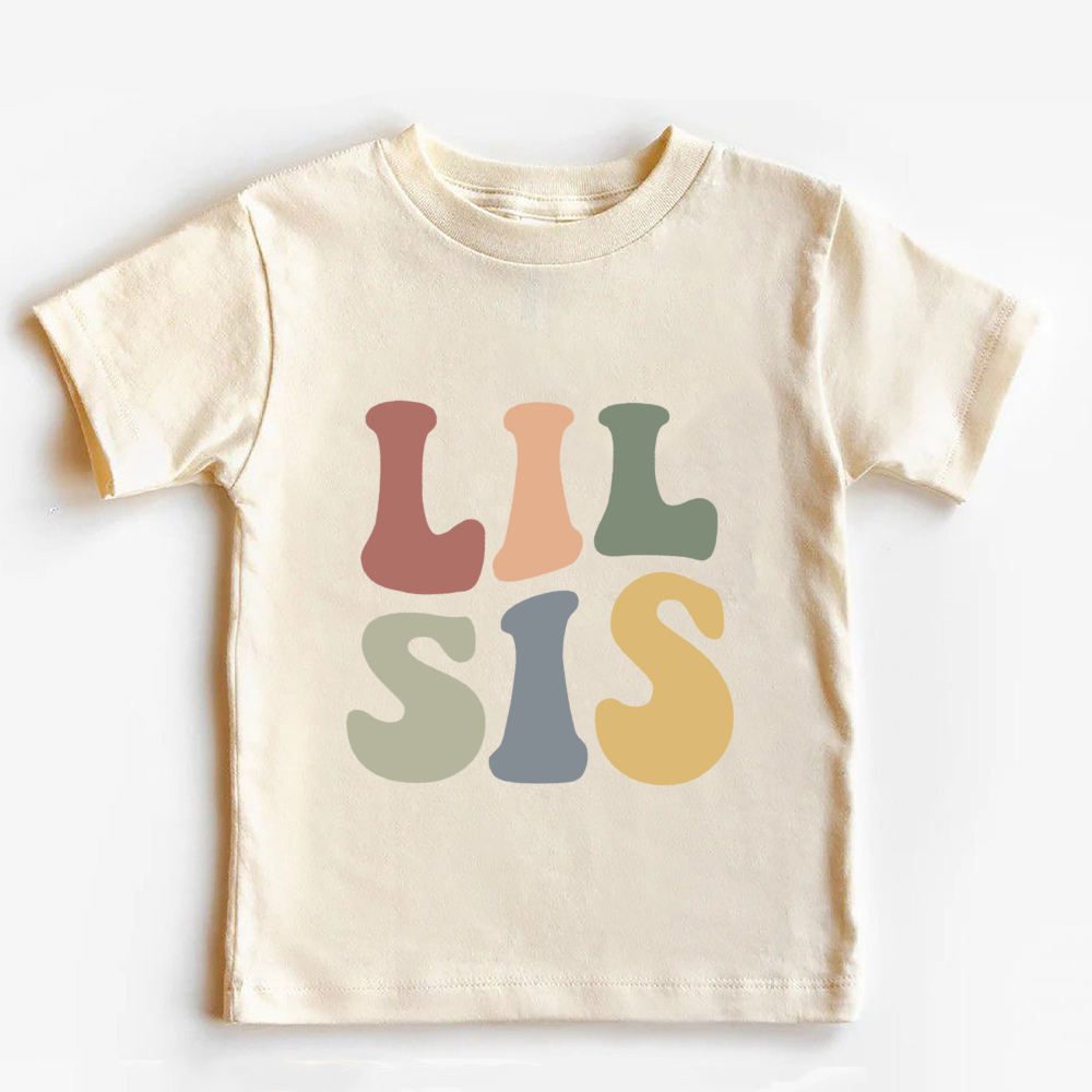 Retro Big Brother Little Brother Matching T-Shirts