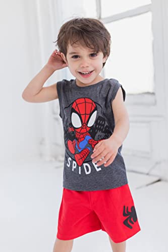 Spidey and Friends Toddler Boys 3-Piece Outfit