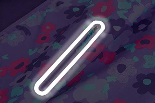 Girls' Floral Fleece Lined Windproof Jacket 7/8