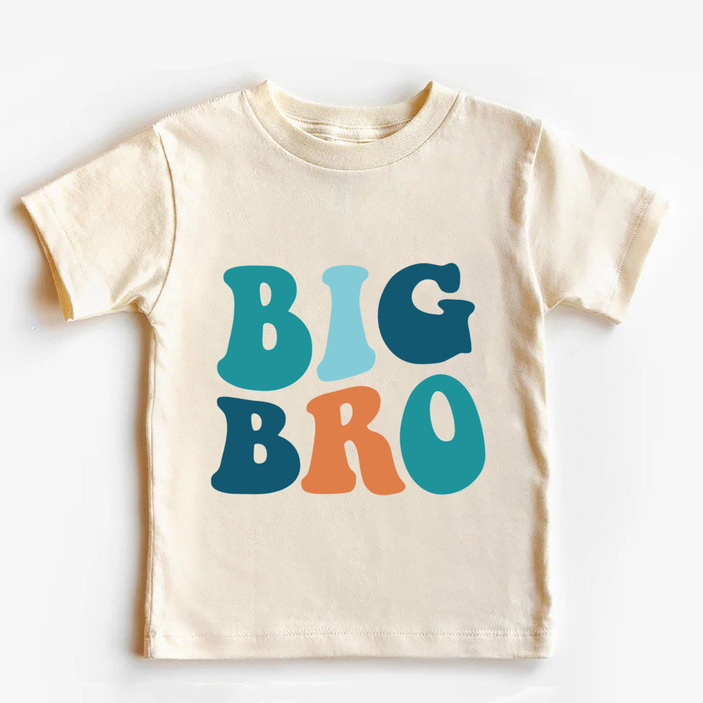 Retro Big Brother Little Brother Matching T-Shirts
