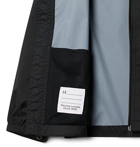 Columbia Toddler Boys' Glennaker Rain Jacket, Black