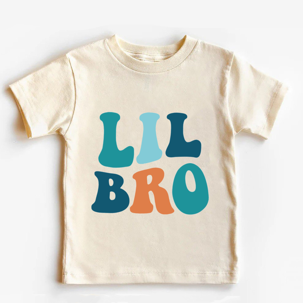 Retro Big Brother Little Brother Matching T-Shirts