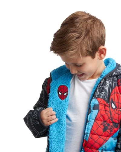 Spider-Man Reversible Puffer Jacket for Boys