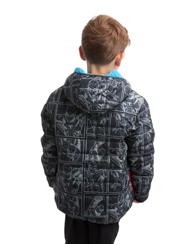 Spider-Man Reversible Puffer Jacket for Boys
