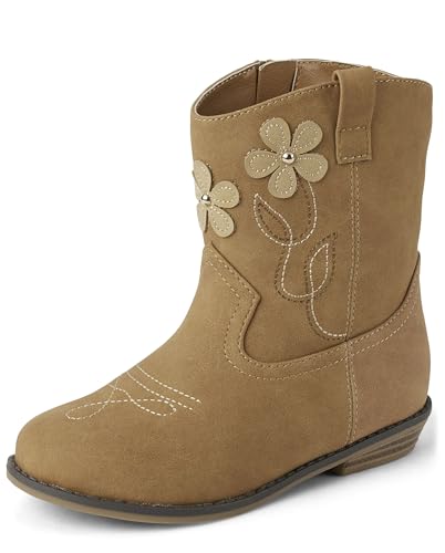 Toddler Cowgirl Boots - Prairie Tan, Size 2