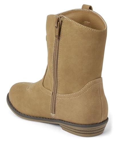 Toddler Cowgirl Boots - Prairie Tan, Size 2