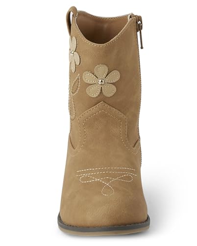 Toddler Cowgirl Boots - Prairie Tan, Size 2