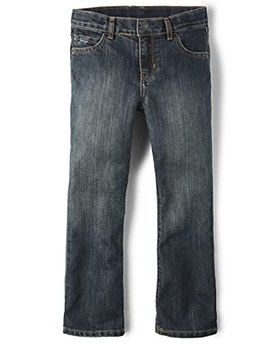 Boys Bootcut Jeans in Dustbowl Wash, Age 8