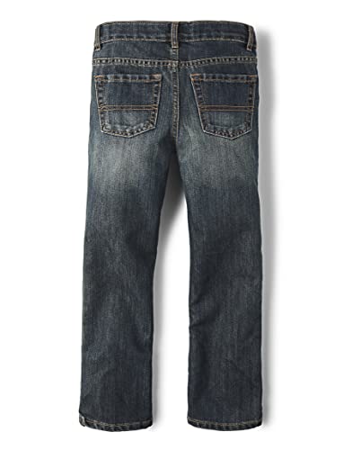 Boys Bootcut Jeans in Dustbowl Wash, Age 8
